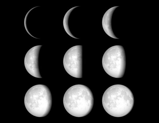 Hoje, à partir das 15h22 entramos na fase da lua crescente