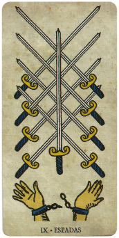 9 de espadas carta