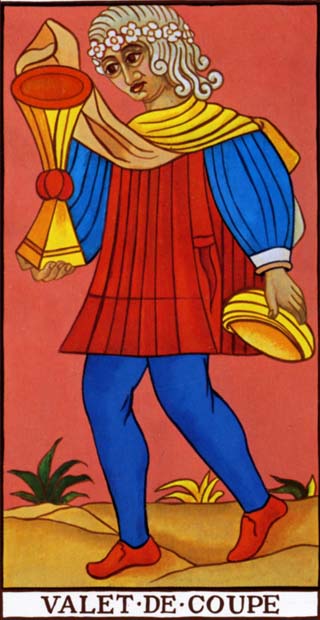 valete de copas tarot