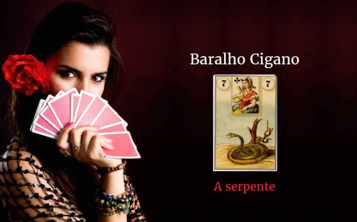 a serpente baralho cigano