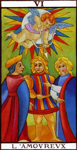 os enamorados tarot