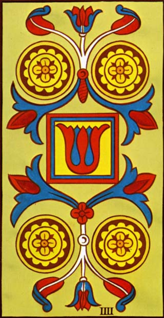 quatro de ouros tarot