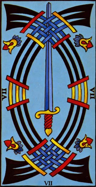 sete de espadas tarot