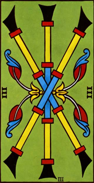 três de paus tarot