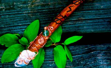 Como fazer sua Varinha Mágica Wicca varinha mágica como fazer