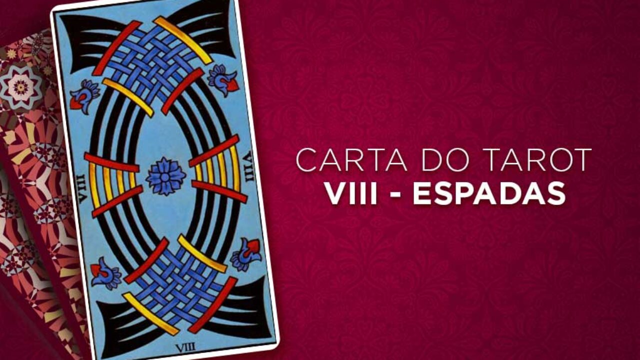 Leo un libro Soberano Un fiel significado carta 8 de espadas tarot