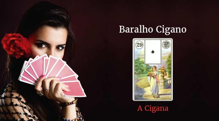 Conheça a Carta A Cigana no Baralho Cigano a cigana baralho cigano