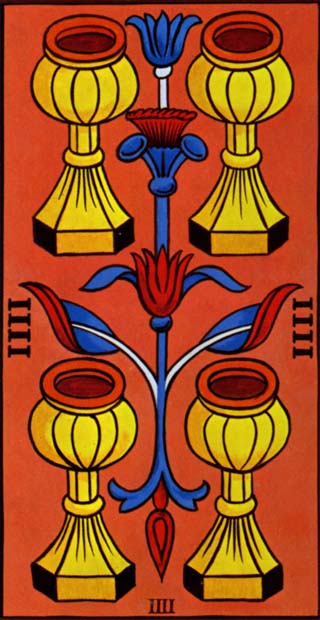 quatro de copas tarot