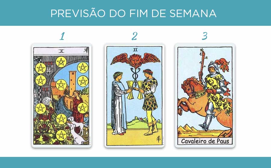 Previsão das Cartas de Tarot para o Fim de Semana  iQuilibrio