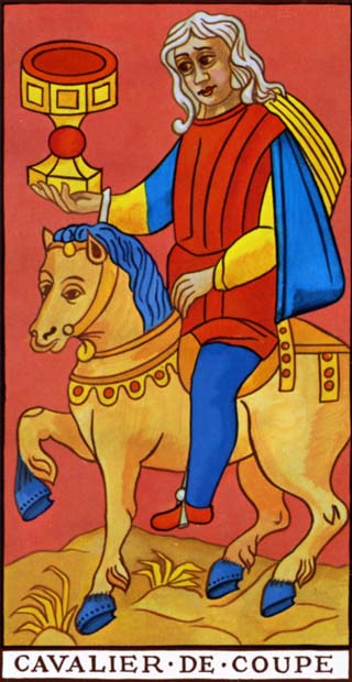 cavaleiro de copas tarot