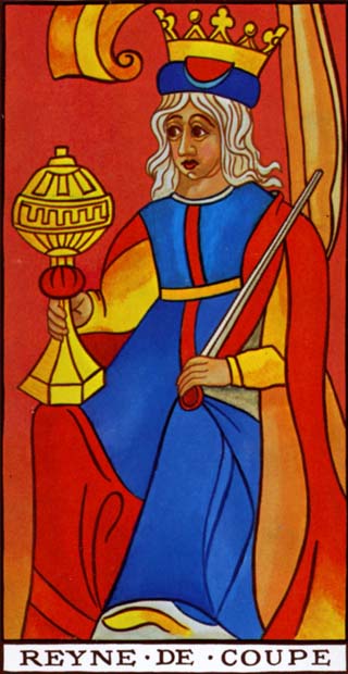 rainha de copas tarot