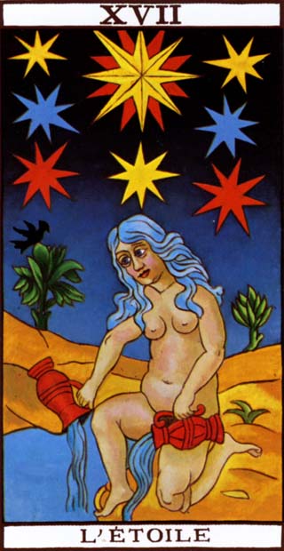 a estrela tarot