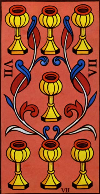 sete de copas tarot - Previsão para o Fim de Semana 10 11 e 12 de Junho de 2022