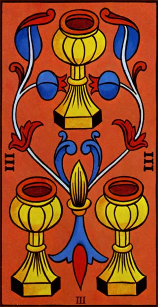 três de copas tarot