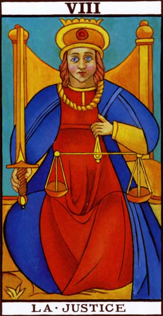 a justiça tarot