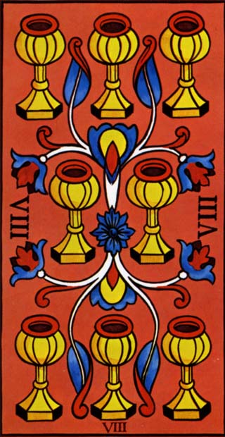 oito de copas tarot