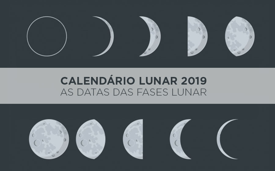 calendário da lua 2019