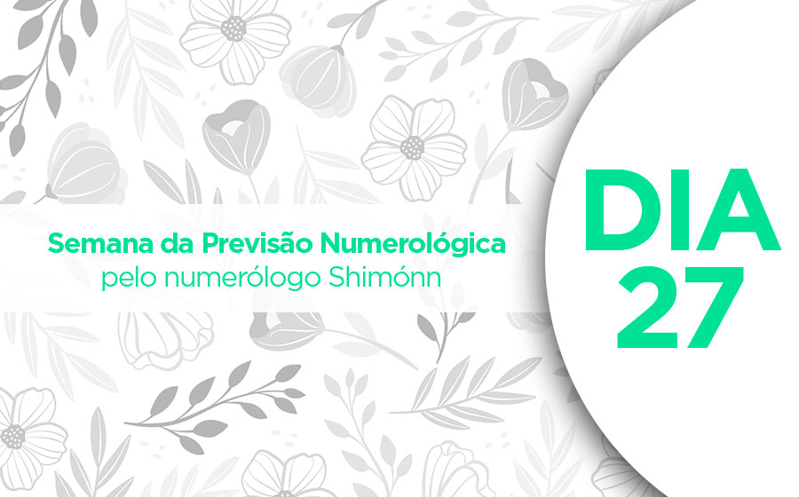 previsão numerológica dia 27