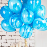 O que significa usar azul no Ano Novo? azul no ano novo balões azuis