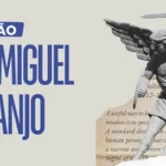 Como fazer a Oração de São Miguel Arcanjo para limpeza espiritual Imagem gráfica e institucional da iQui, com imagem do Arcanjo Miguel e destaque "Oração São Miguel Arcanjo"