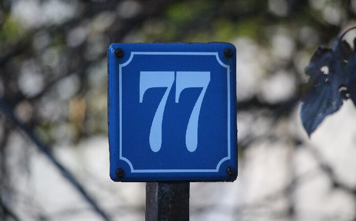 significado do numero 77