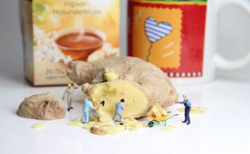 Conheça os benefícios do banho de gengibre Gengibre