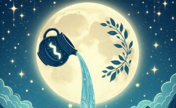 Lua Cheia em Aquário e quadratura Mercúrio e Urano, por Deborah de Obá