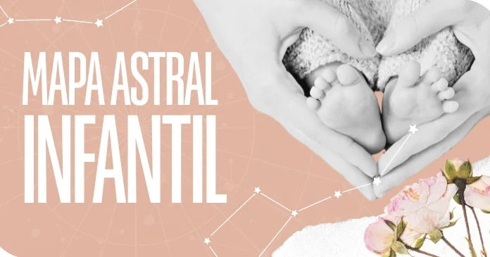 Mapa astral infantil: descubra os talentos e desafios do seu pequeno Na imagem, duas mãos adultas protegem pés de bebê e formam assim um coração.