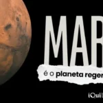 O planeta regente de 2026 é Marte e isso muda o tom do seu ano Imagem institucional da iQui, com o planeta Marte e texto "Marte é o planeta regente de 2026"