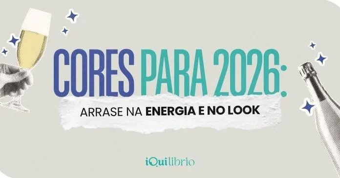 Cor do ano novo 2026: o poder do vermelho para começar bem o ano Imagem institucional e festiva, falando sobre as cores para o ano novo de 2026