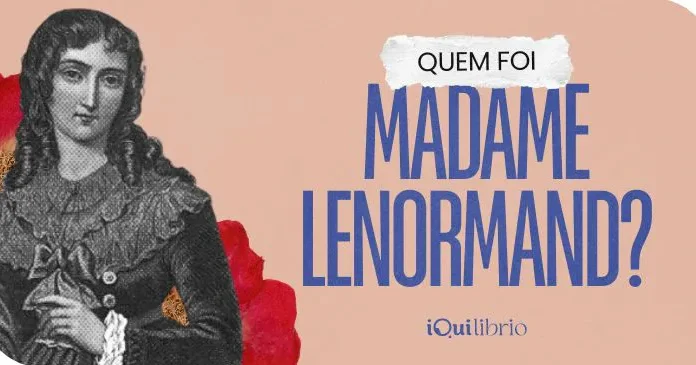 Marie-Anne Lenormand: fatos, mitos e o legado do Baralho Cigano Imagem de Mlle Lenormand aplicada a um institucional da iQuilibrio